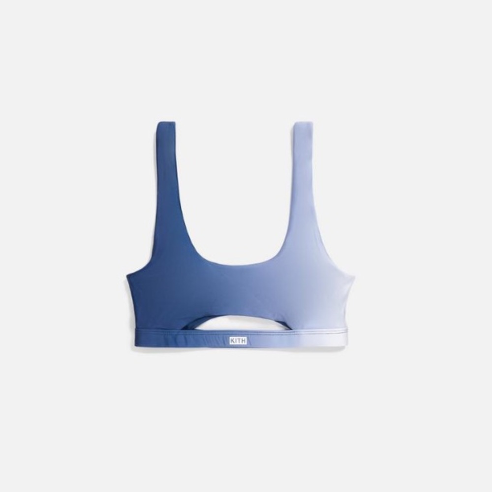 Kith Women Jax Swim Top in Navy Ombré